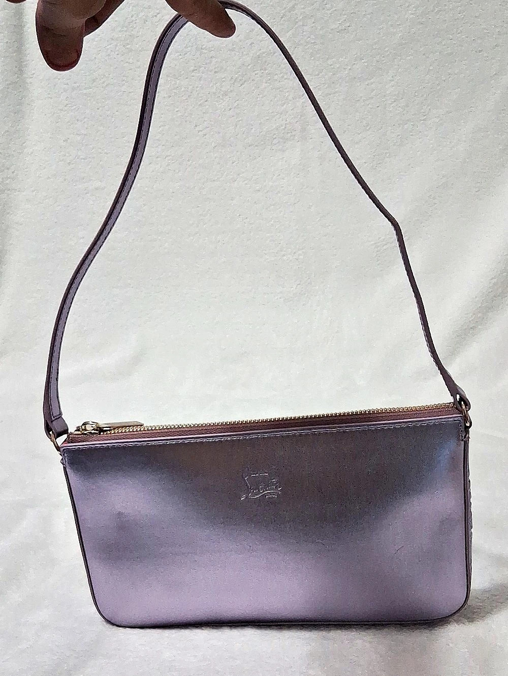 Christian Louboutin Purple Crossbody Bag Like New
